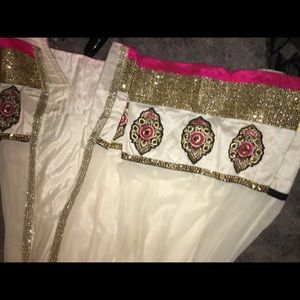 White diamond Anarkali
